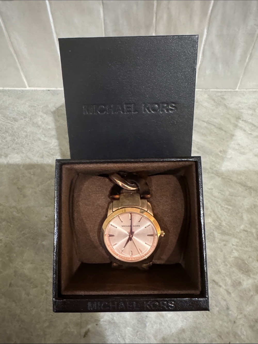 Michael Kors Rose Gold Bracelet Watch